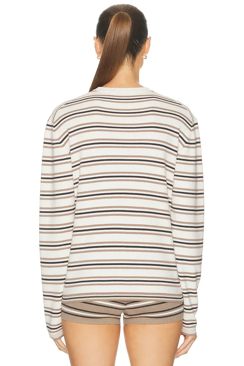 EAVES Cydnee Striped Oversized Sweater | Thumbnail 3 EAVES Cydnee Striped Oversized Sweater | Thumbnail 3