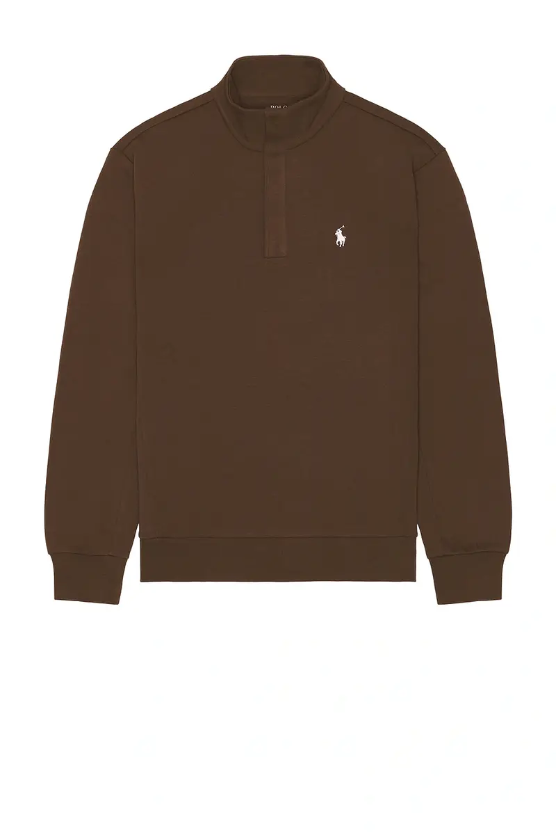 Polo Ralph Lauren Long Sleeve Double Knit Tech Snap Mocknock Pullover | Thumbnail 4 Polo Ralph Lauren Long Sleeve Double Knit Tech Snap Mocknock Pullover | Thumbnail 4