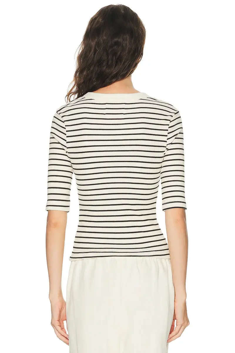 Citizens of Humanity Nali Short Sleeve Henley | Thumbnail 3