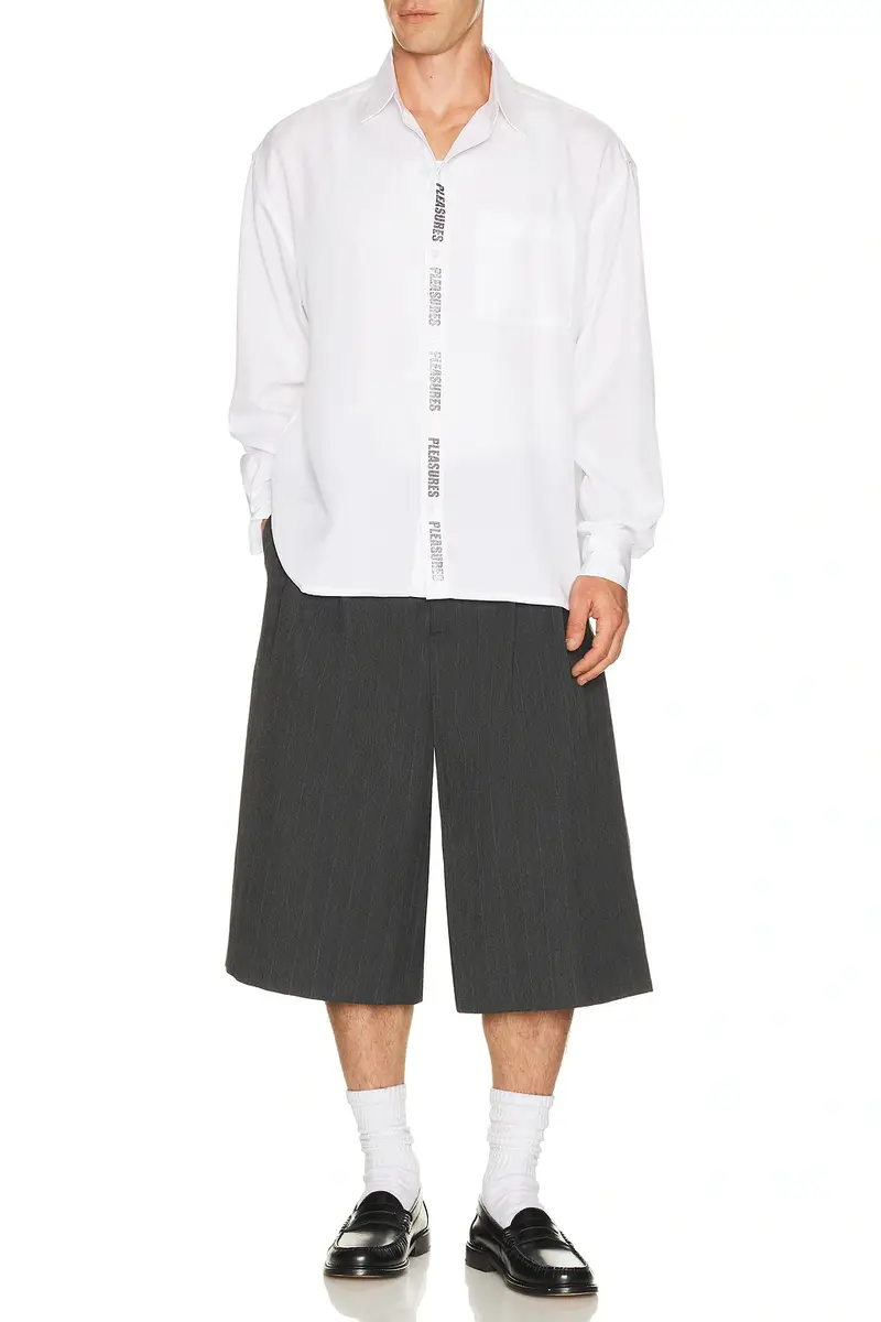 Pleasures Impact Button Up Shirt | Thumbnail 3 Pleasures Impact Button Up Shirt | Thumbnail 3