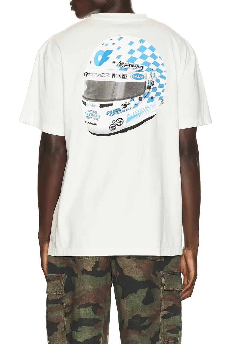 Pleasures x OnlyFans Helmet T-Shirt | Thumbnail 2