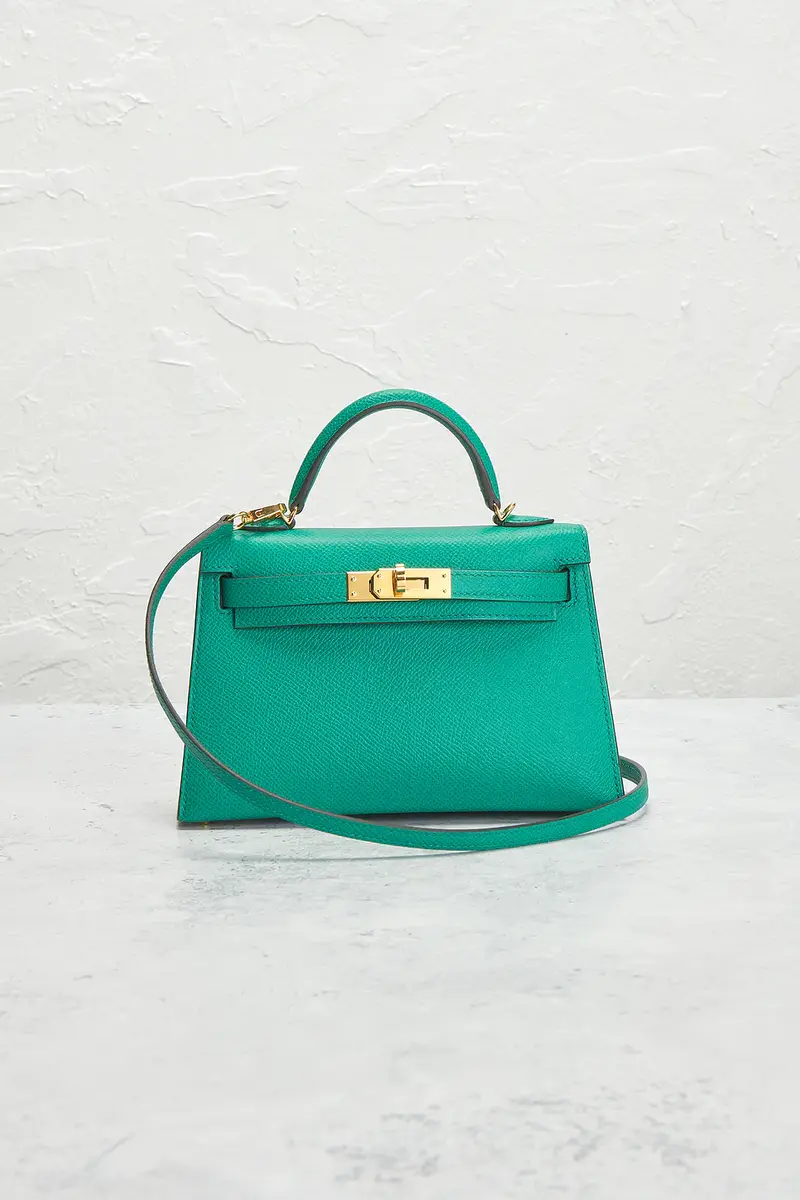 HERMÈS Hermes Veau Epsom Kelly 20 Handbag | Thumbnail 2 HERMÈS Hermes Veau Epsom Kelly 20 Handbag | Thumbnail 2