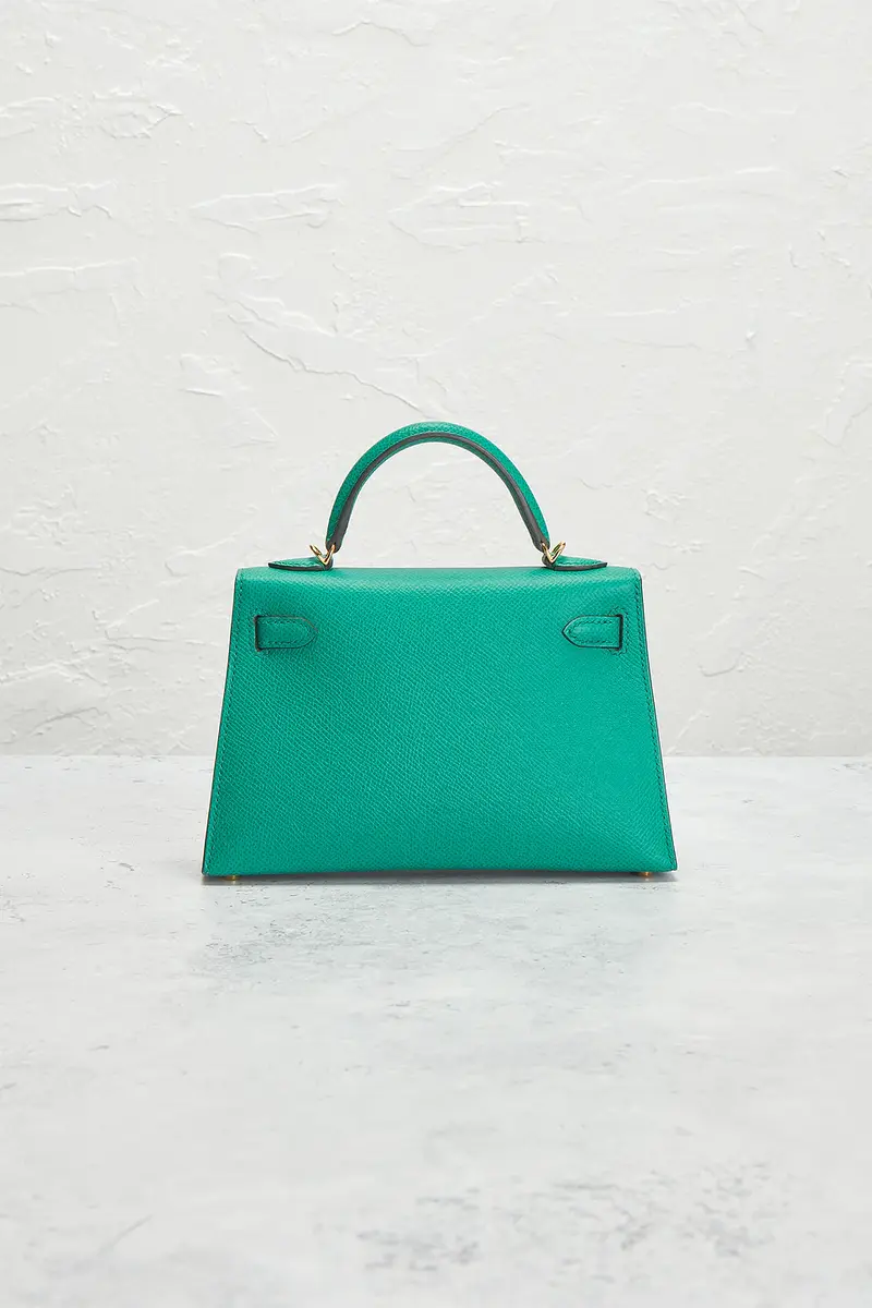 HERMÈS Hermes Veau Epsom Kelly 20 Handbag | Thumbnail 3 HERMÈS Hermes Veau Epsom Kelly 20 Handbag | Thumbnail 3