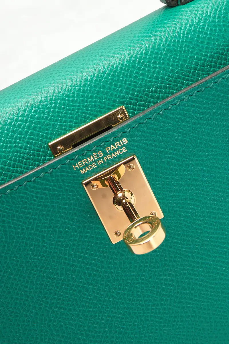 HERMÈS Hermes Veau Epsom Kelly 20 Handbag | Thumbnail 6 HERMÈS Hermes Veau Epsom Kelly 20 Handbag | Thumbnail 6
