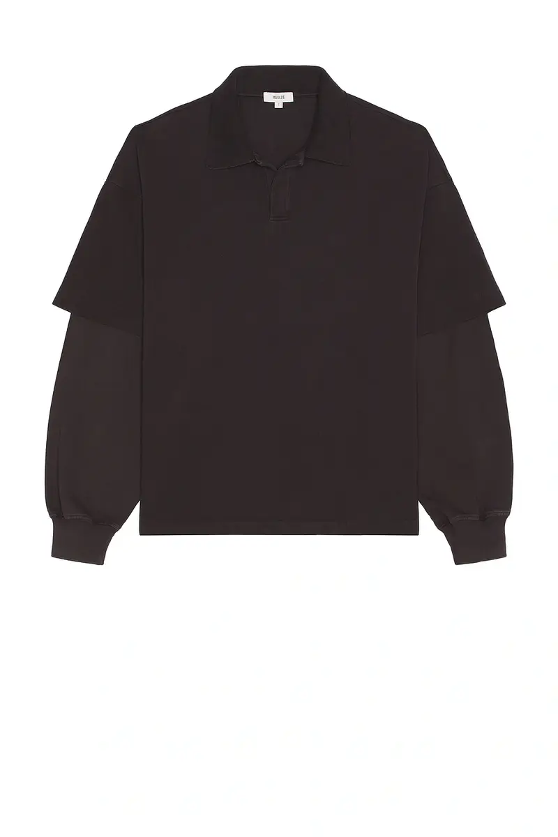 AGOLDE Curren Doublesleeve Polo | Thumbnail 4 AGOLDE Curren Doublesleeve Polo | Thumbnail 4