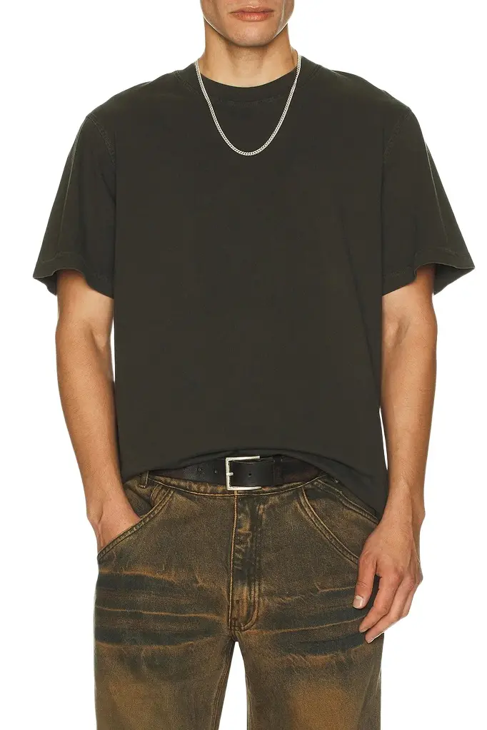 AGOLDE Asha Mock Neck Tee | Image 1 AGOLDE Asha Mock Neck Tee | Image 1