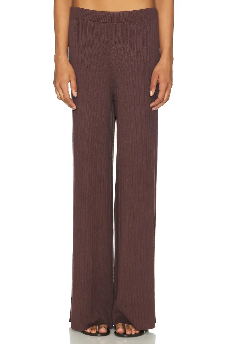 L'Academie Sibylla Rib Knit Pant | Thumbnail 2 L'Academie Sibylla Rib Knit Pant | Thumbnail 2