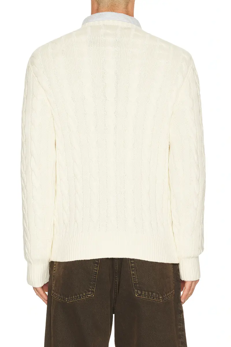 Polo Ralph Lauren Cable Knit Crewneck Sweater | Thumbnail 2 Polo Ralph Lauren Cable Knit Crewneck Sweater | Thumbnail 2