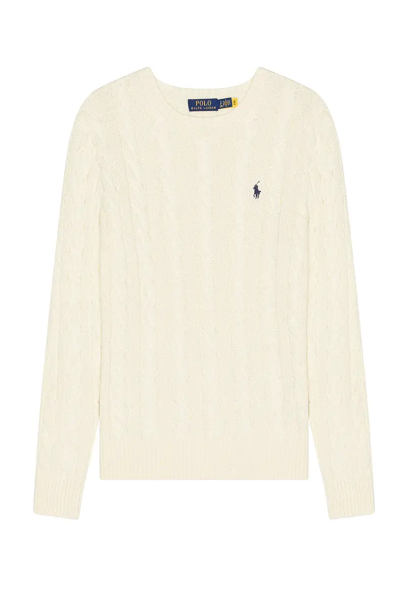 Polo Ralph Lauren Cable Knit Crewneck Sweater | Thumbnail 4 Polo Ralph Lauren Cable Knit Crewneck Sweater | Thumbnail 4