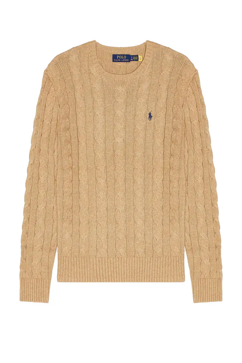 Polo Ralph Lauren Cable Knit Crewneck Sweater | Thumbnail 3 Polo Ralph Lauren Cable Knit Crewneck Sweater | Thumbnail 3