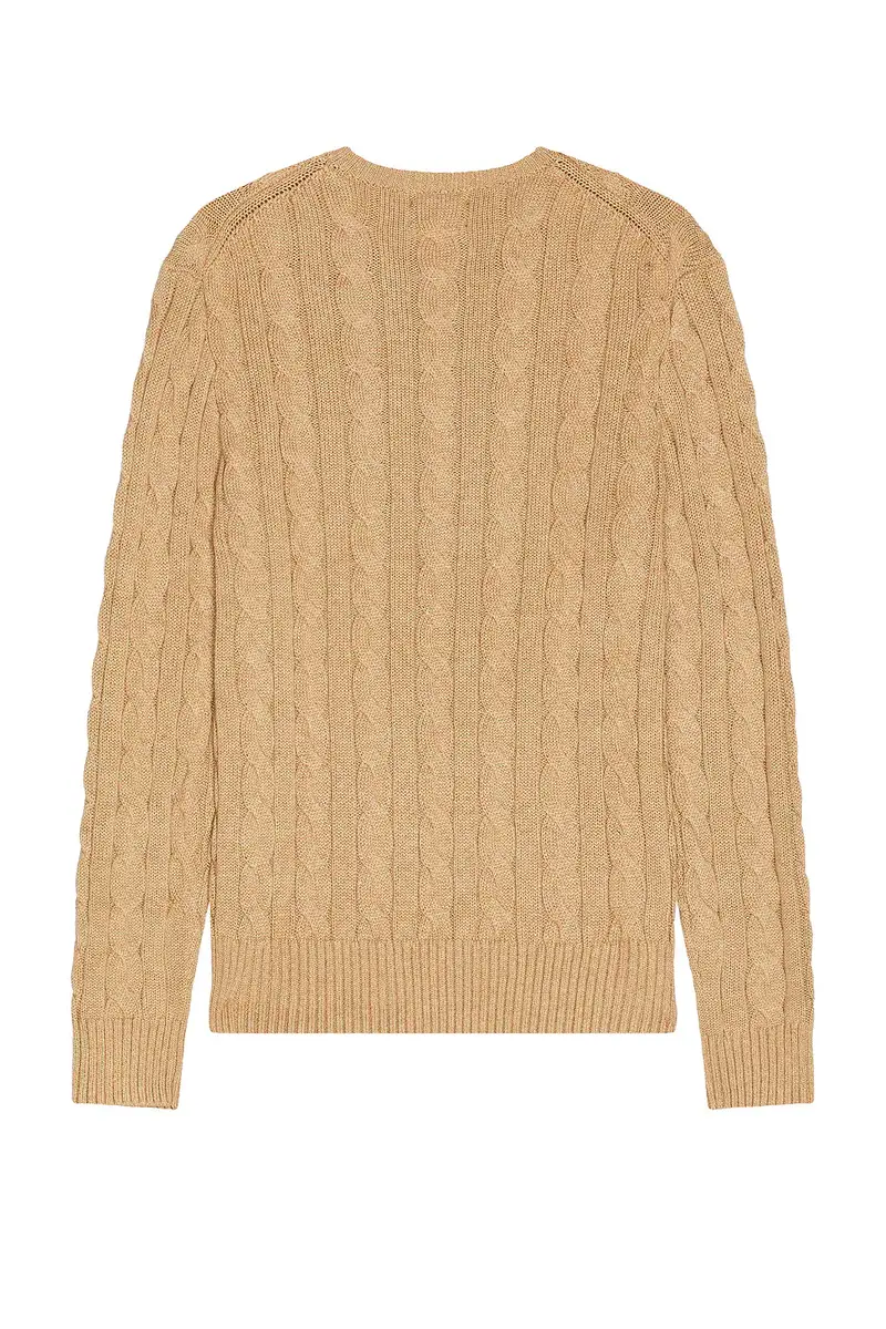Polo Ralph Lauren Cable Knit Crewneck Sweater | Thumbnail 4 Polo Ralph Lauren Cable Knit Crewneck Sweater | Thumbnail 4