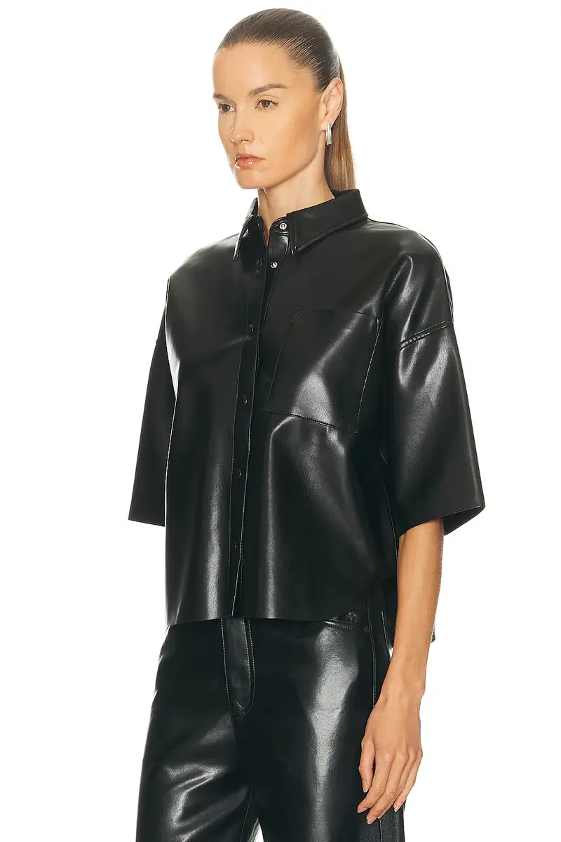 Citizens of Humanity Frances Cropped Cape Button Up | Thumbnail 2
