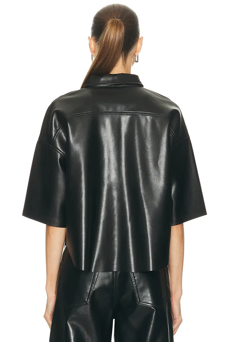 Citizens of Humanity Frances Cropped Cape Button Up | Thumbnail 3