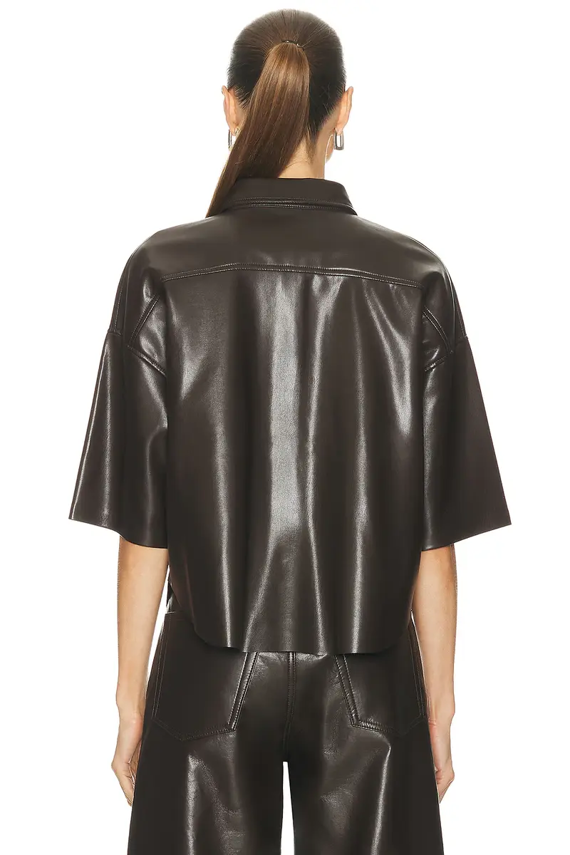Citizens of Humanity Frances Cropped Cape Button Up | Thumbnail 3