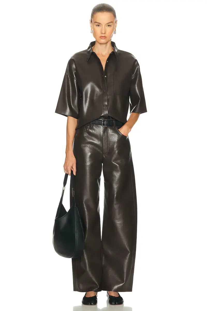 Citizens of Humanity Frances Cropped Cape Button Up | Thumbnail 4