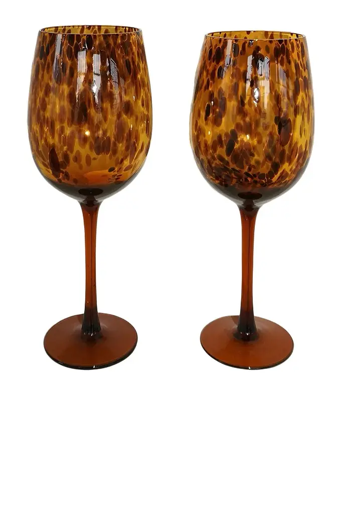 HueGah Home Amalfi Glassware Set Of Two | Image 1 HueGah Home Amalfi Glassware Set Of Two | Image 1
