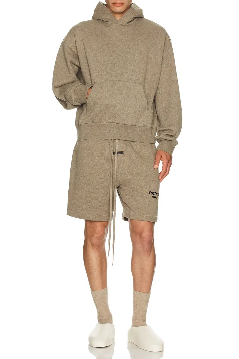 Fear of God Essentials Classic Fit Fleece Hoodie | Thumbnail 2 Fear of God Essentials Classic Fit Fleece Hoodie | Thumbnail 2