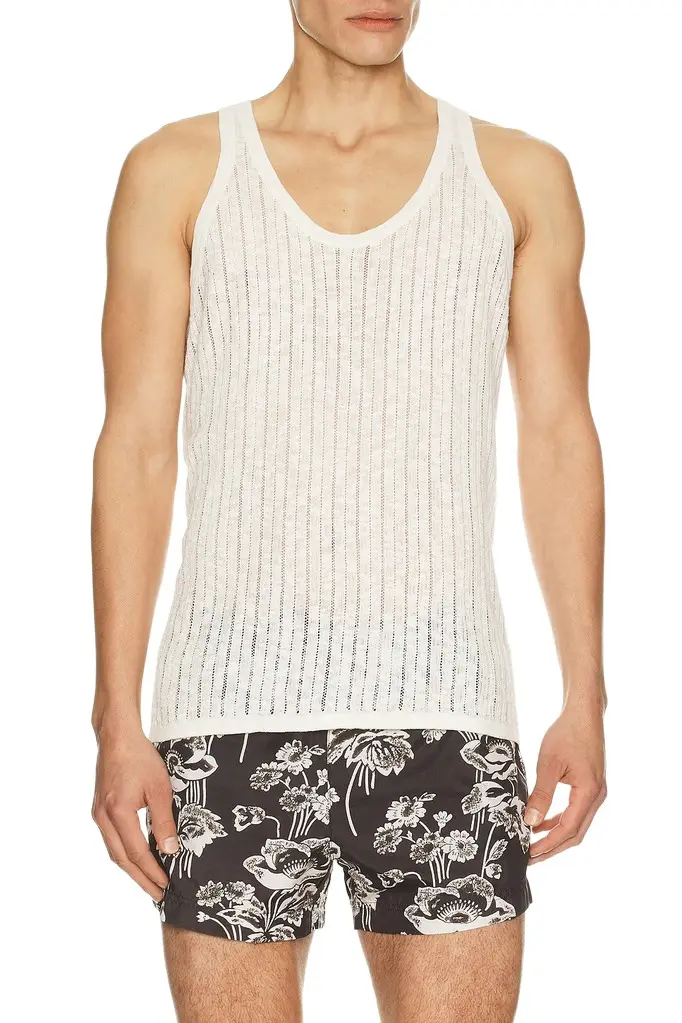 Commas Pointelle Knit Tank | Image 1 Commas Pointelle Knit Tank | Image 1