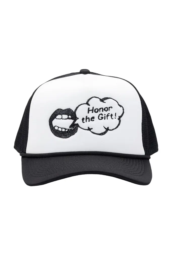 Honor The Gift Speak Trucker Cap
