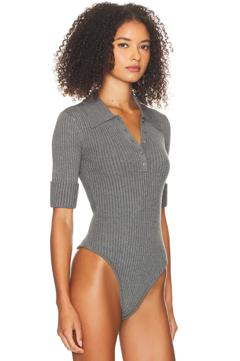 Helsa Devora Polo Bodysuit | Thumbnail 3 Helsa Devora Polo Bodysuit | Thumbnail 3