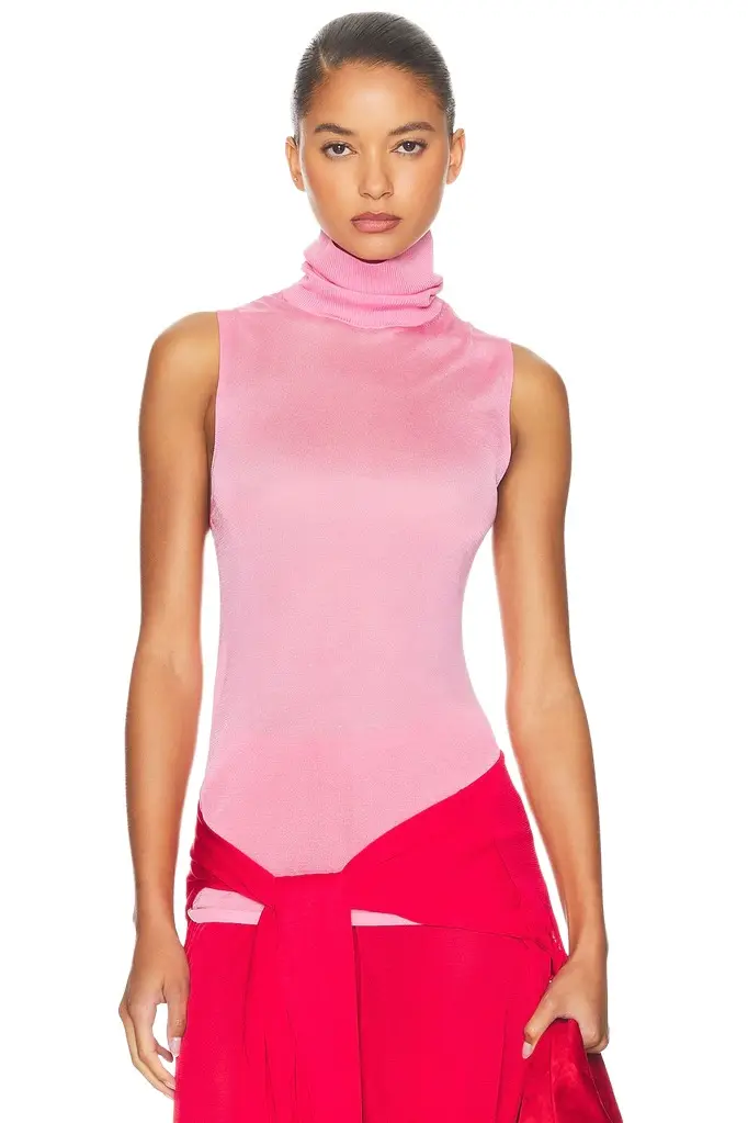 Helsa Arlena Sleveeveless Turtleneck