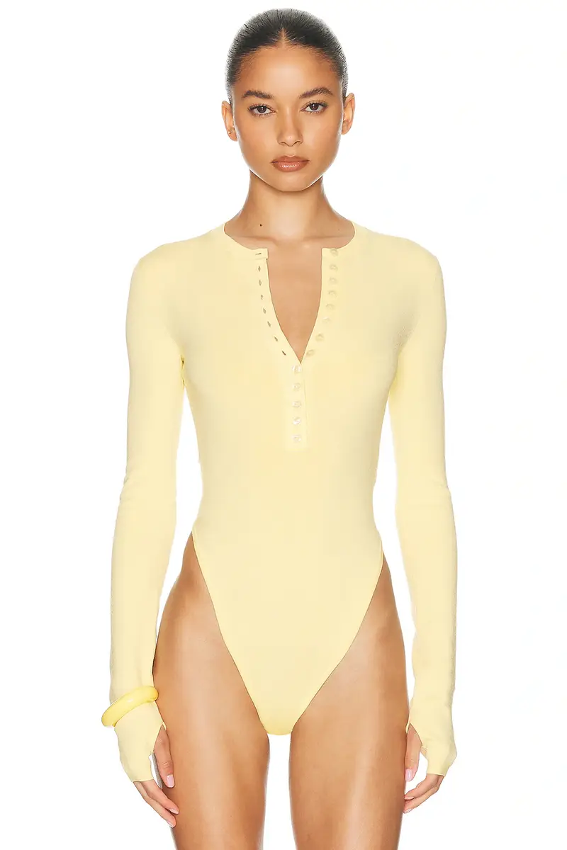 Helsa Bronya Knit Bodysuit | Thumbnail 2 Helsa Bronya Knit Bodysuit | Thumbnail 2