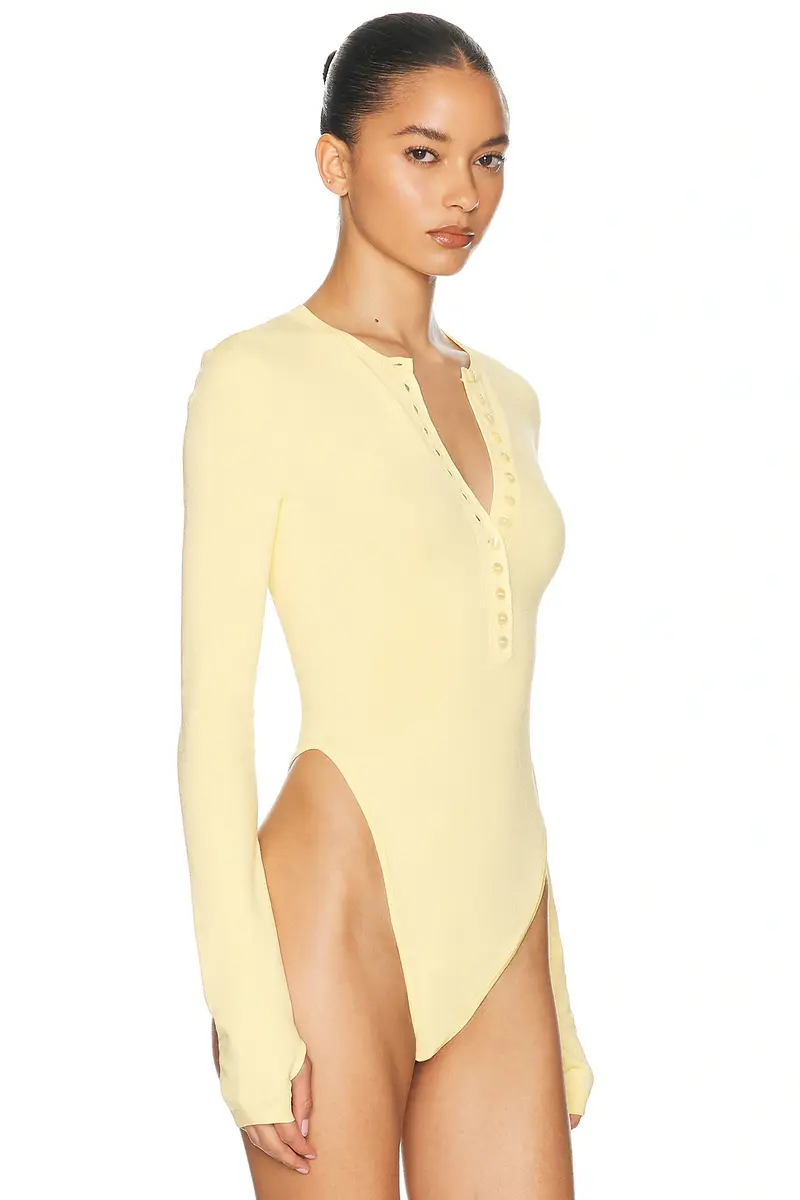Helsa Bronya Knit Bodysuit | Thumbnail 3 Helsa Bronya Knit Bodysuit | Thumbnail 3