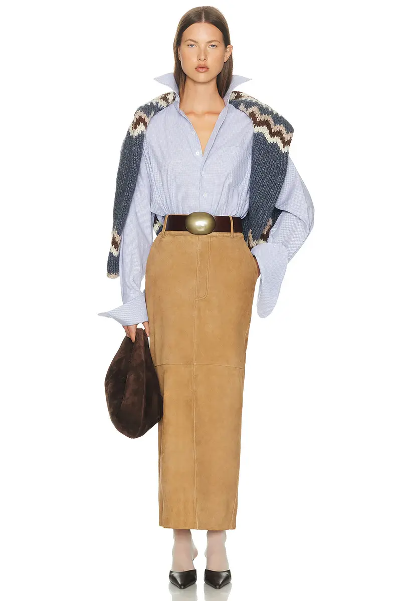 Helsa Classic Oversized Shirt | Thumbnail 5 Helsa Classic Oversized Shirt | Thumbnail 5