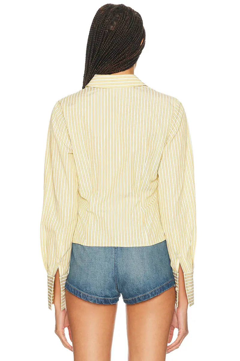 Helsa Stripe Poplin Fitted Shirt | Thumbnail 3 Helsa Stripe Poplin Fitted Shirt | Thumbnail 3