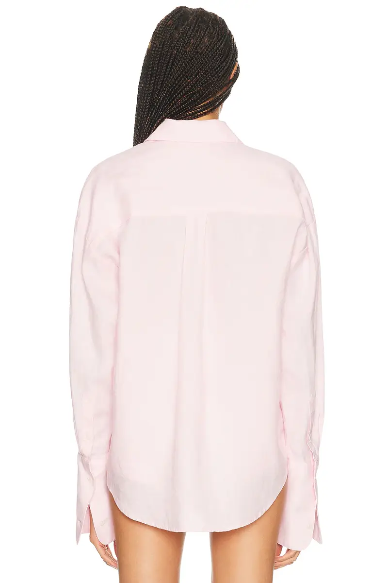 Helsa Washed Linen Shirt | Thumbnail 3 Helsa Washed Linen Shirt | Thumbnail 3