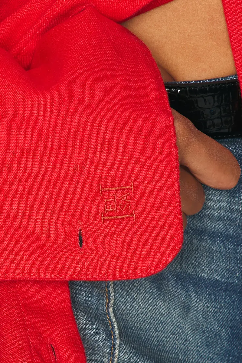 Helsa Washed Linen Shirt | Thumbnail 5
