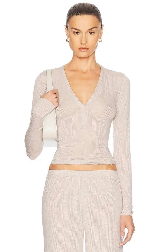 Negative Underwear Whipped Henley | Image 1 Negative Underwear Whipped Henley | Image 1
