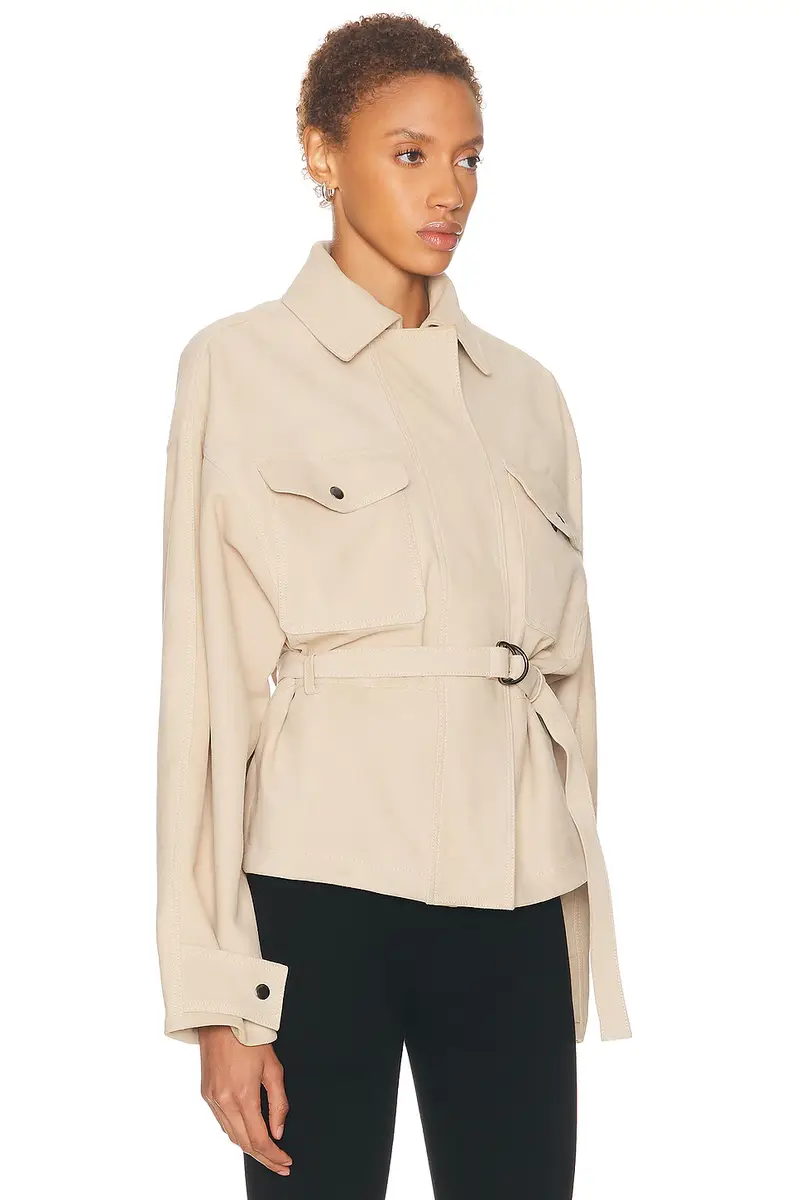EAVES Lina Belted Jacket | Thumbnail 3 EAVES Lina Belted Jacket | Thumbnail 3