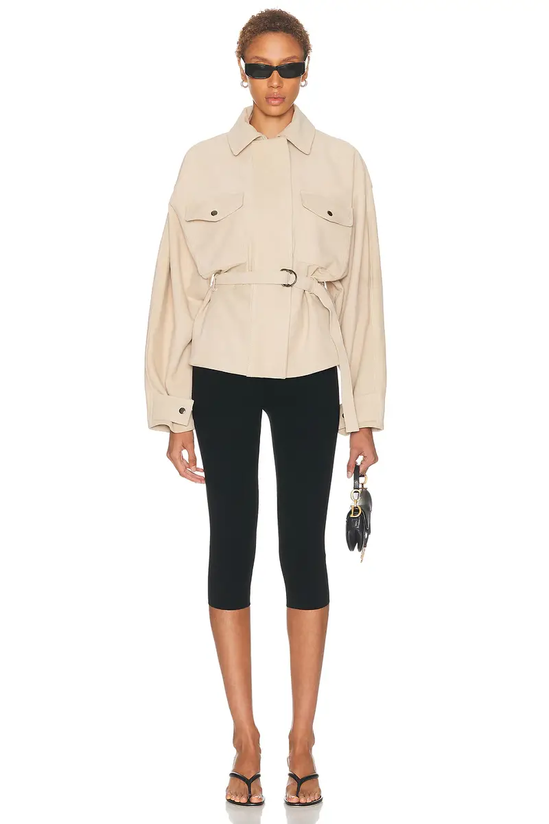 EAVES Lina Belted Jacket | Thumbnail 5 EAVES Lina Belted Jacket | Thumbnail 5