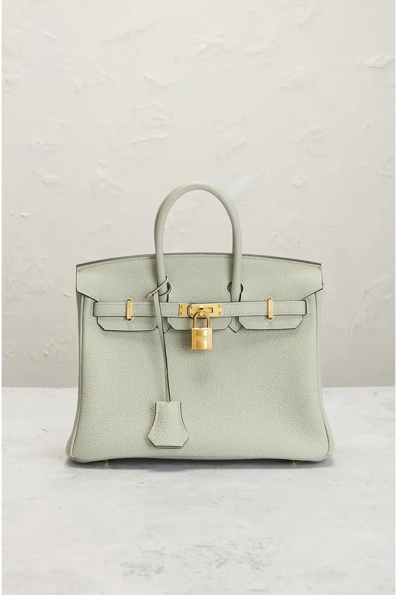 HERMÈS Hermes Clemence Birkin 25 Handbag | Thumbnail 2 HERMÈS Hermes Clemence Birkin 25 Handbag | Thumbnail 2