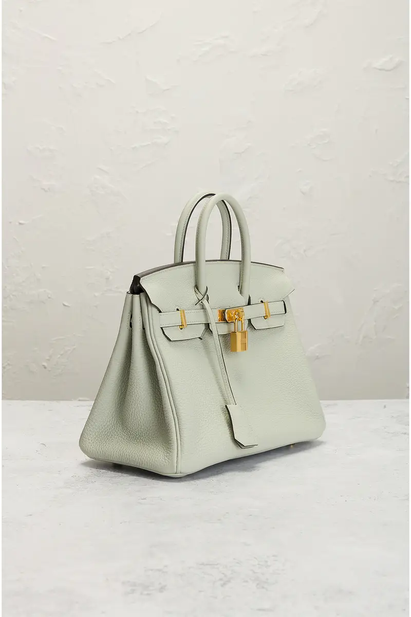 HERMÈS Hermes Clemence Birkin 25 Handbag | Thumbnail 4 HERMÈS Hermes Clemence Birkin 25 Handbag | Thumbnail 4