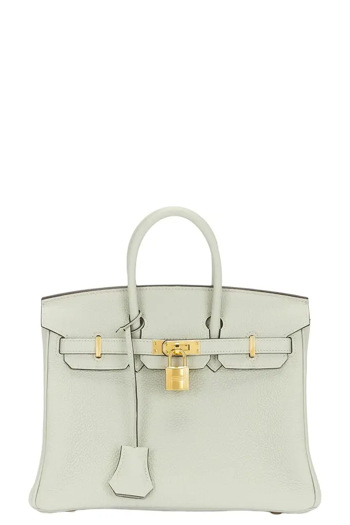 HERMÈS Hermes Clemence Birkin 25 Handbag | Image 1 HERMÈS Hermes Clemence Birkin 25 Handbag | Image 1