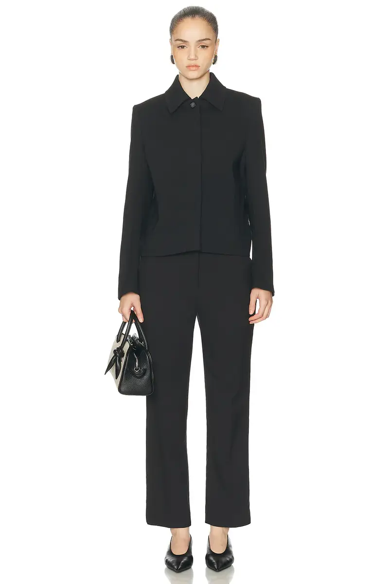 EAVES Jodi Classic Suiting Cropped Pant | Thumbnail 5 EAVES Jodi Classic Suiting Cropped Pant | Thumbnail 5