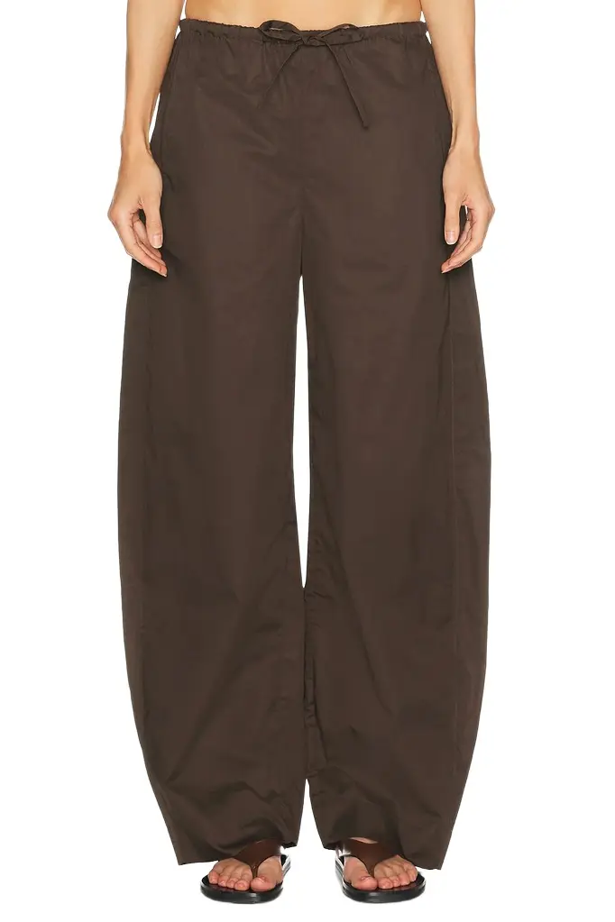 EAVES Lana Barrel Leg Pant | Image 1 EAVES Lana Barrel Leg Pant | Image 1
