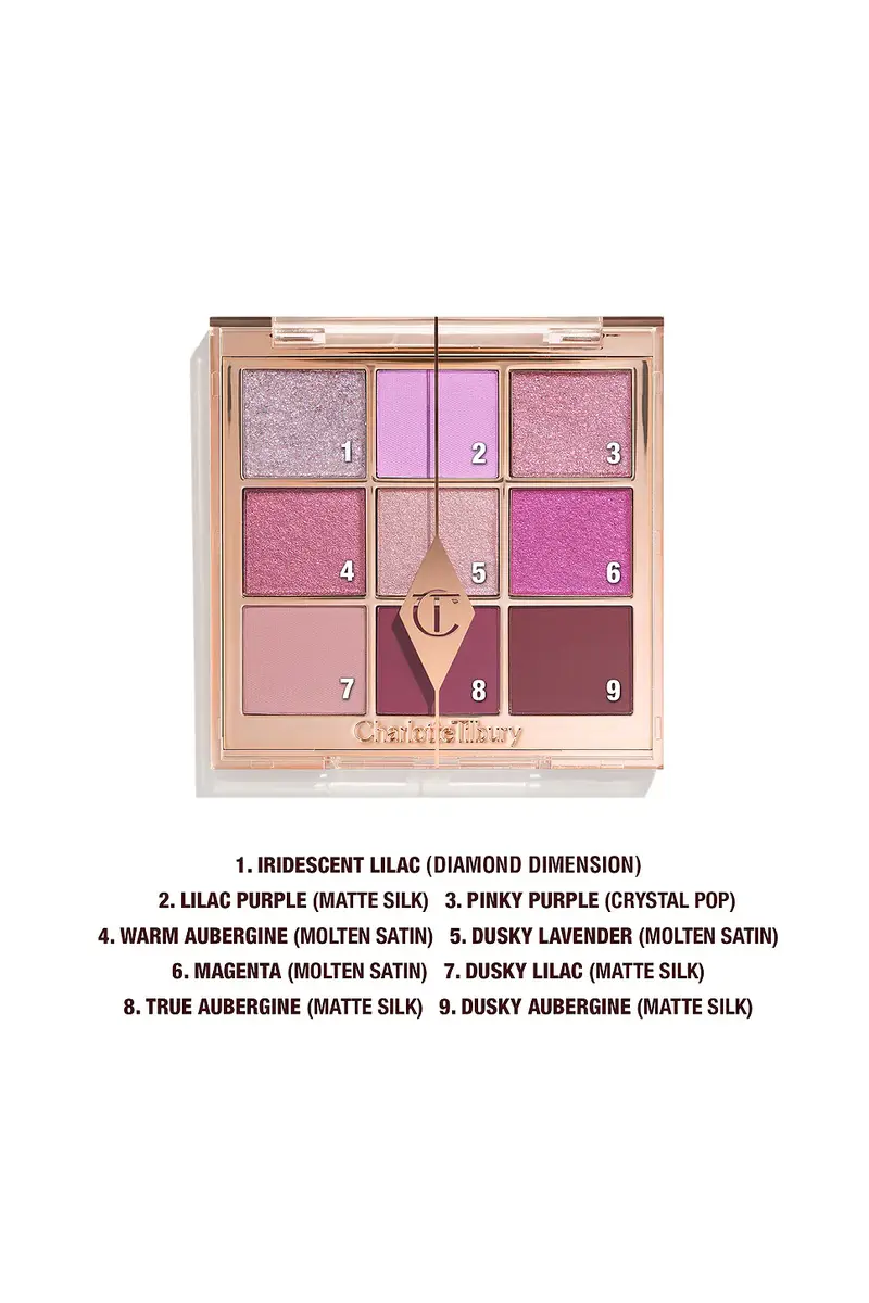 Charlotte Tilbury Charlotte's Palette of Beautifying Eye Trends | Thumbnail 2 Charlotte Tilbury Charlotte's Palette of Beautifying Eye Trends | Thumbnail 2
