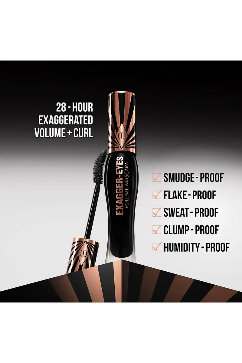 Charlotte Tilbury Travel Size Exagger-Eyes Volume Mascara | Thumbnail 5 Charlotte Tilbury Travel Size Exagger-Eyes Volume Mascara | Thumbnail 5