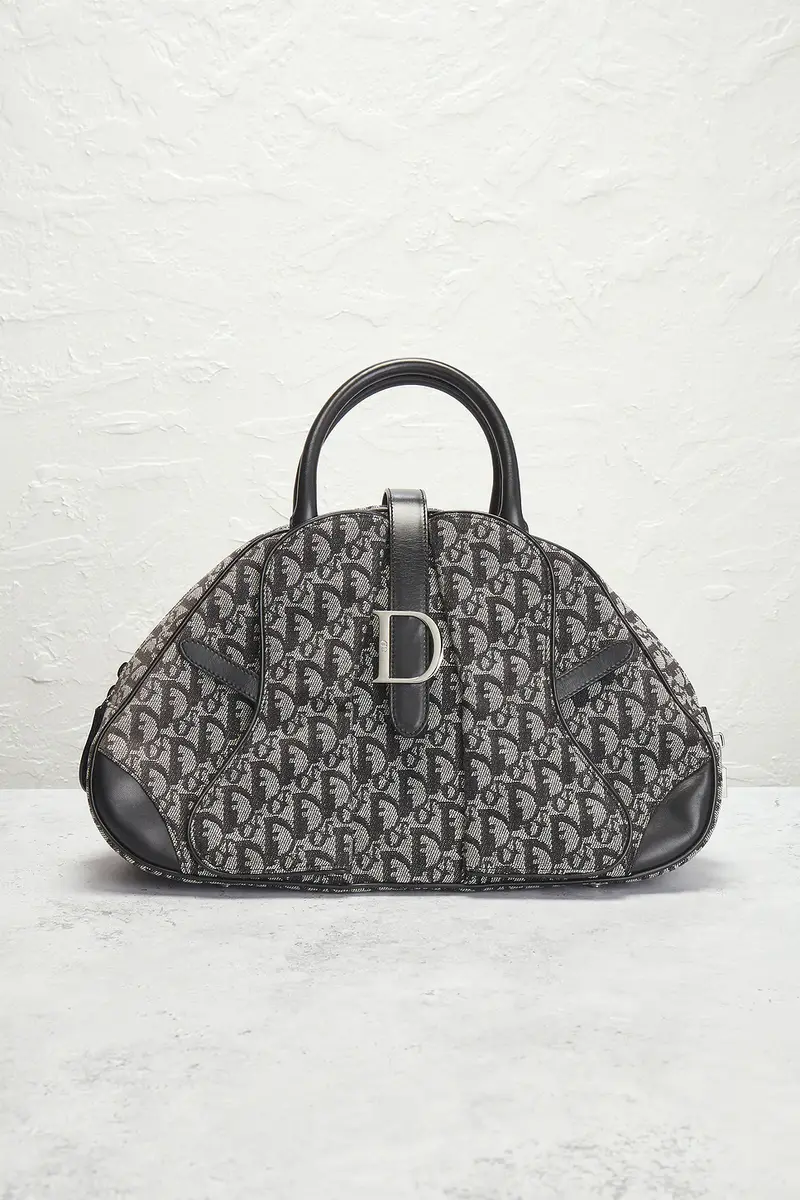 Dior Dior Oblique Double Saddle Bag | Thumbnail 2 Dior Dior Oblique Double Saddle Bag | Thumbnail 2
