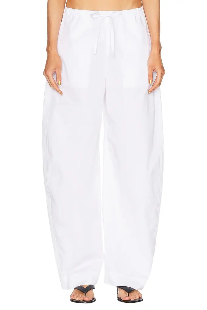 EAVES Lana Barrel Leg Pant | Image 1 EAVES Lana Barrel Leg Pant | Image 1