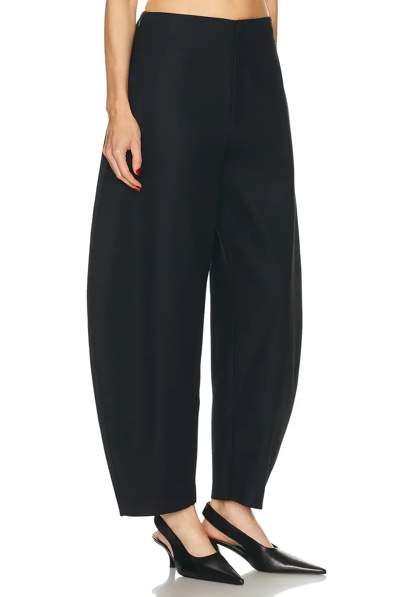 EAVES Mai Sculptural Compact Suiting Ankle Pant | Thumbnail 2 EAVES Mai Sculptural Compact Suiting Ankle Pant | Thumbnail 2