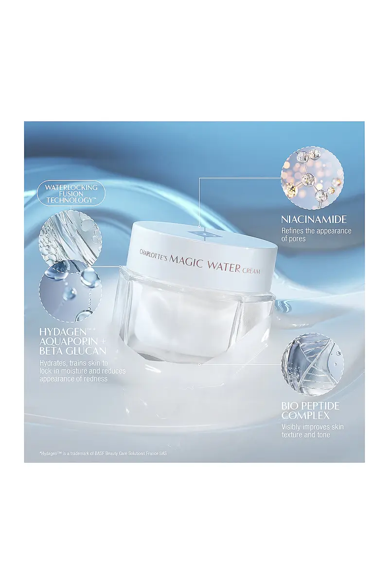 Charlotte Tilbury Charlotte's Magic Water Cream 15ml | Thumbnail 3 Charlotte Tilbury Charlotte's Magic Water Cream 15ml | Thumbnail 3