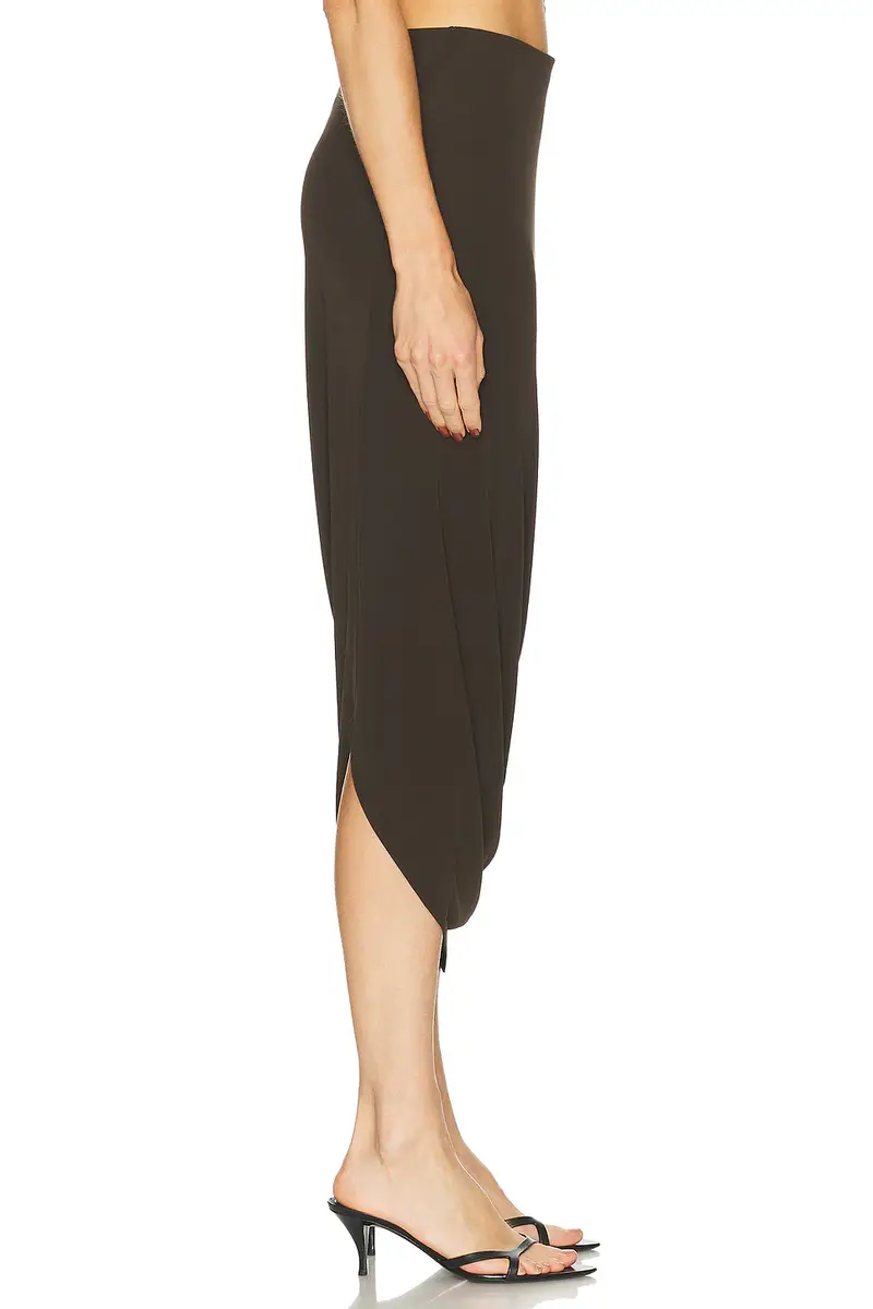 EAVES Lian Twist Midi Skirt | Thumbnail 3
