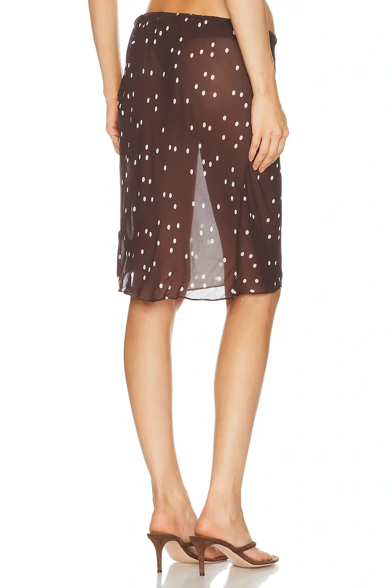 EAVES Malene Midi Skirt | Thumbnail 4