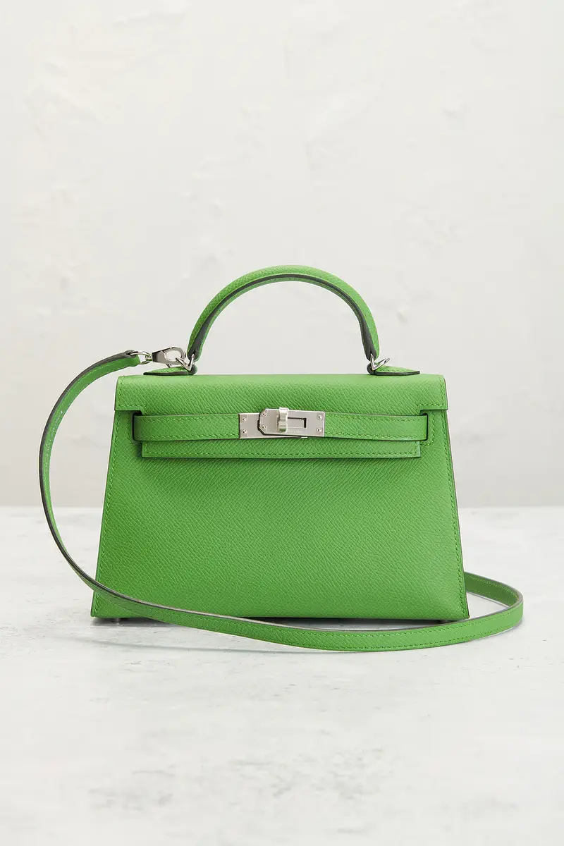 HERMÈS Hermes Epsom Kelly 20 Handbag | Thumbnail 2 HERMÈS Hermes Epsom Kelly 20 Handbag | Thumbnail 2