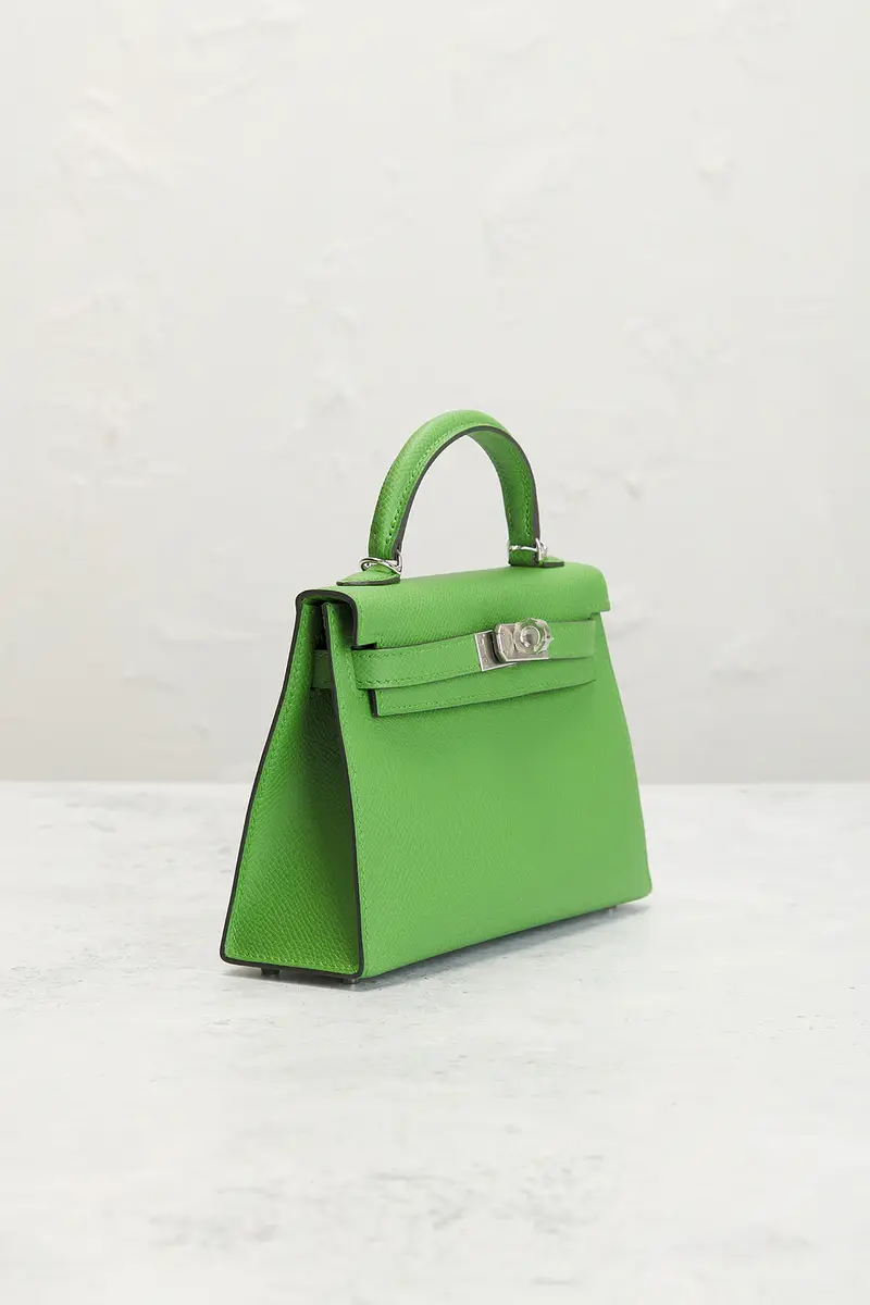 HERMÈS Hermes Epsom Kelly 20 Handbag | Thumbnail 4 HERMÈS Hermes Epsom Kelly 20 Handbag | Thumbnail 4