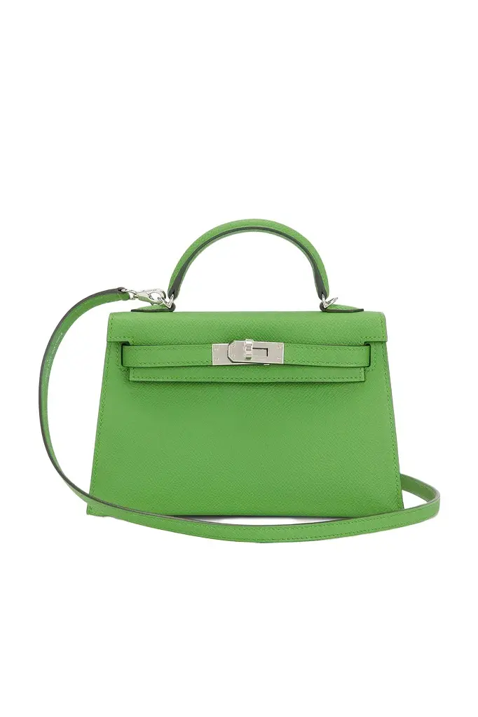 HERMÈS Hermes Epsom Kelly 20 Handbag | Image 1 HERMÈS Hermes Epsom Kelly 20 Handbag | Image 1